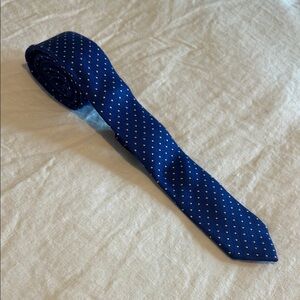 Penguin Blue with White Polka Dot Tie